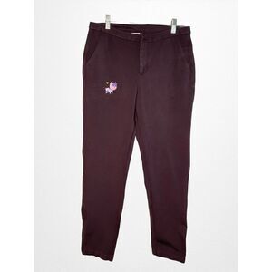 Lululemon‎ 6. Trousers Aubergine Purple Stretch Fit Tapered Leg Sports